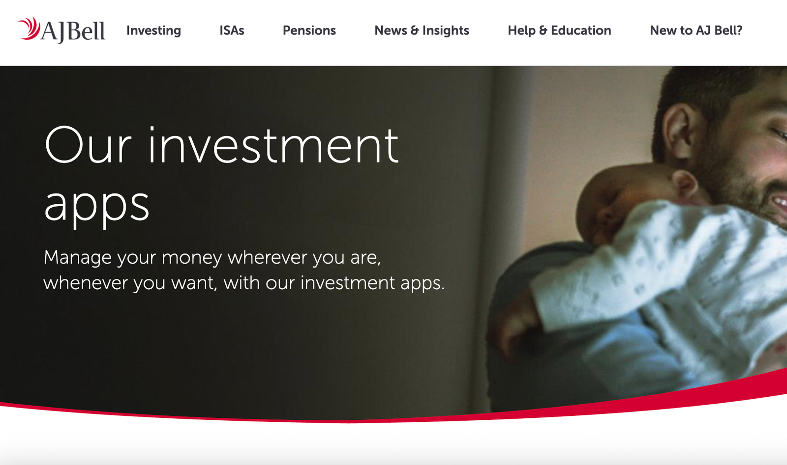 aj bell investing app UK overview