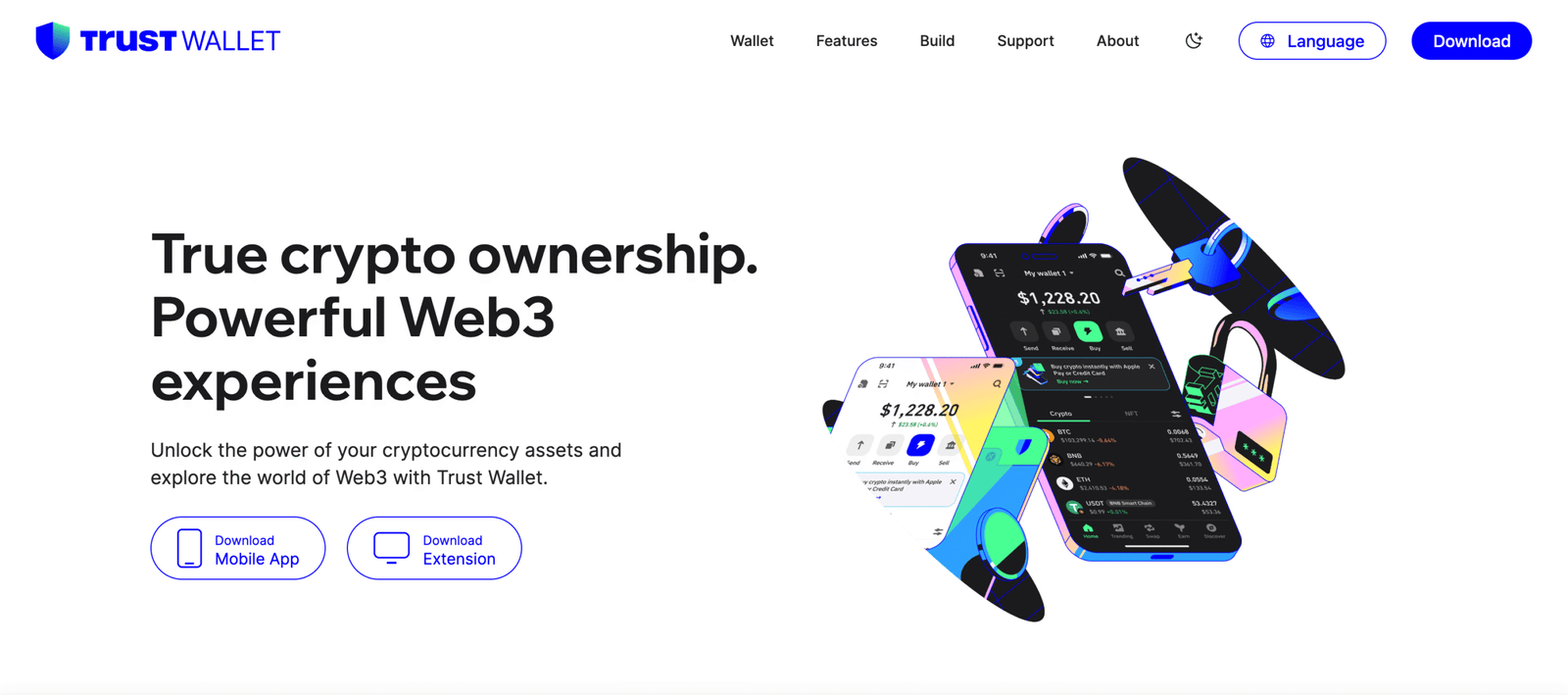 Tras Wallet UK crypto wallet.