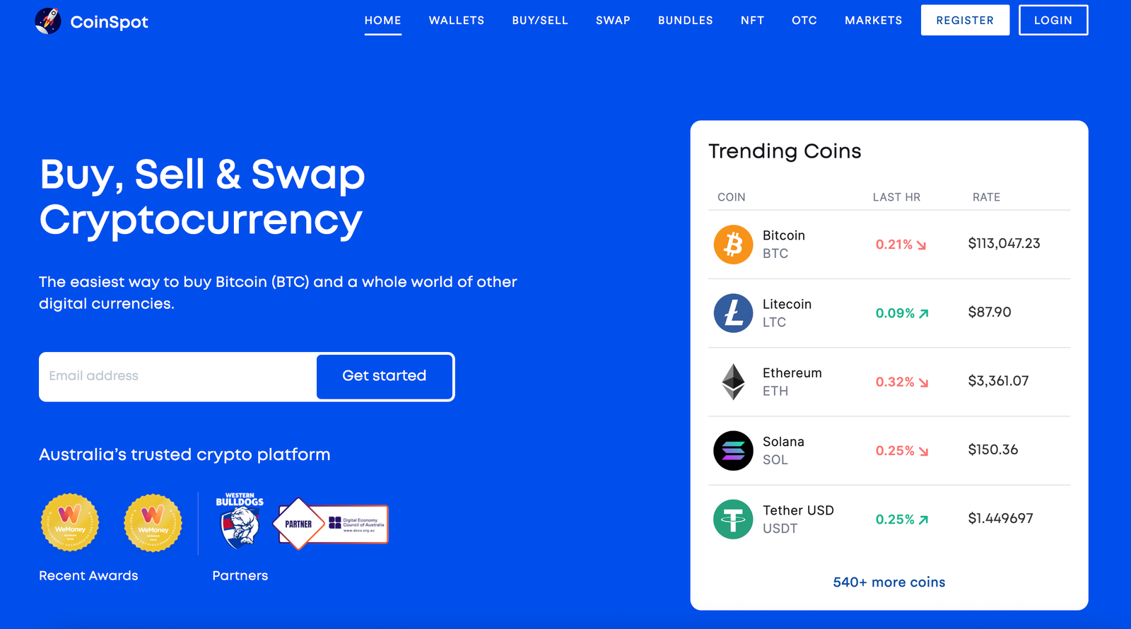 coinspot crypto exchange autralia