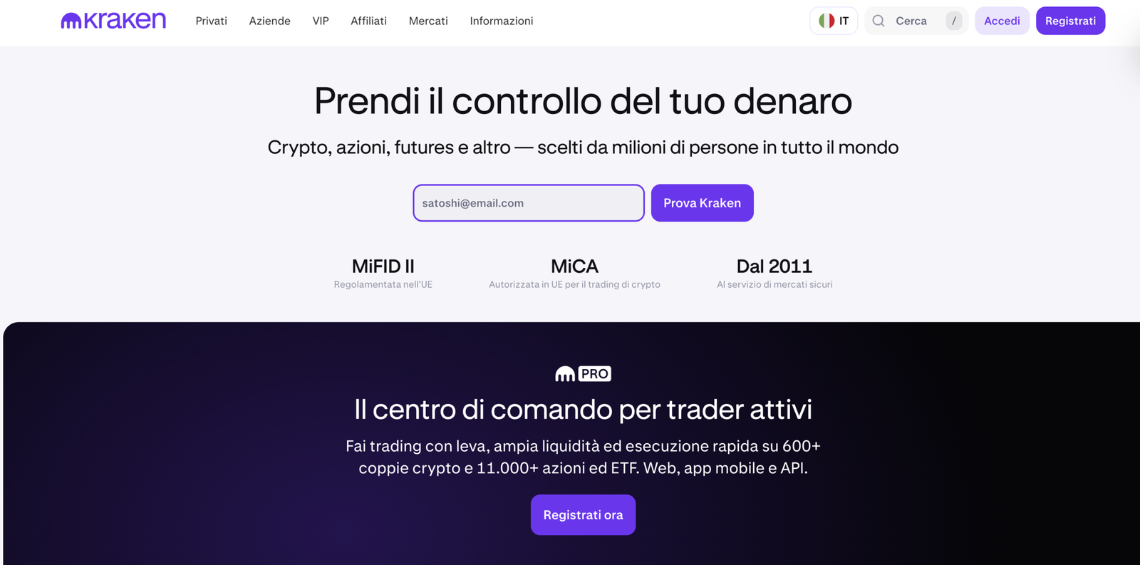Recensione Kraken Italia