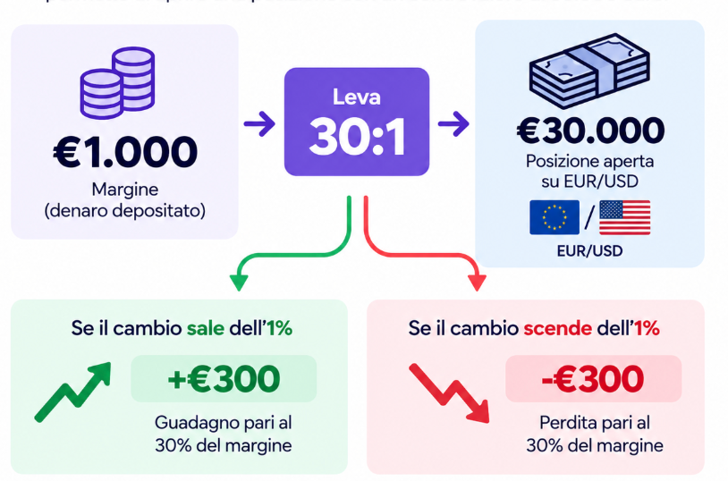 esempio di leva forex
