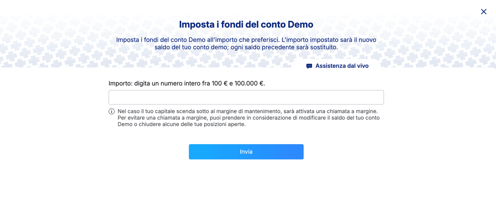 conto demo plus500
