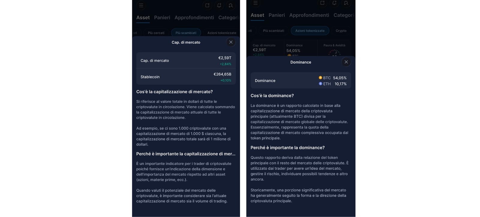 crypto.com descrizioni termini