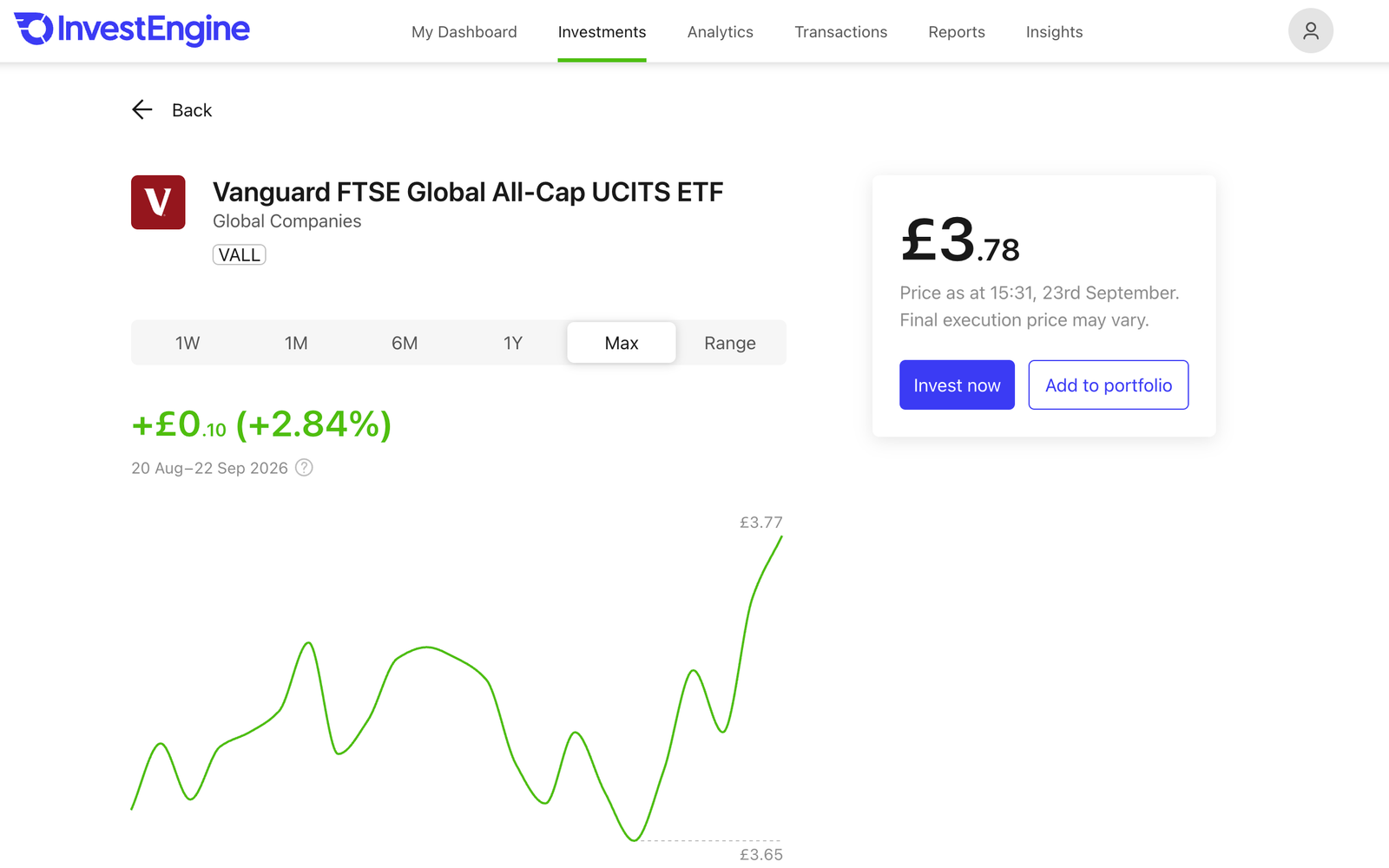 InvestEngine ETF investing