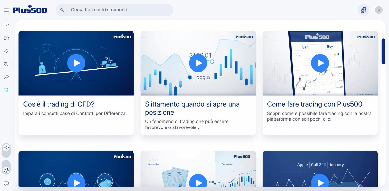 plus 500 formazione